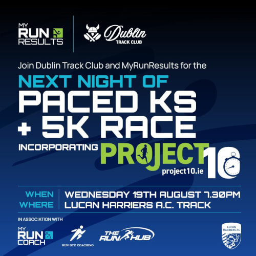 Paced 1Ks & 5k with Dublin Track Club
